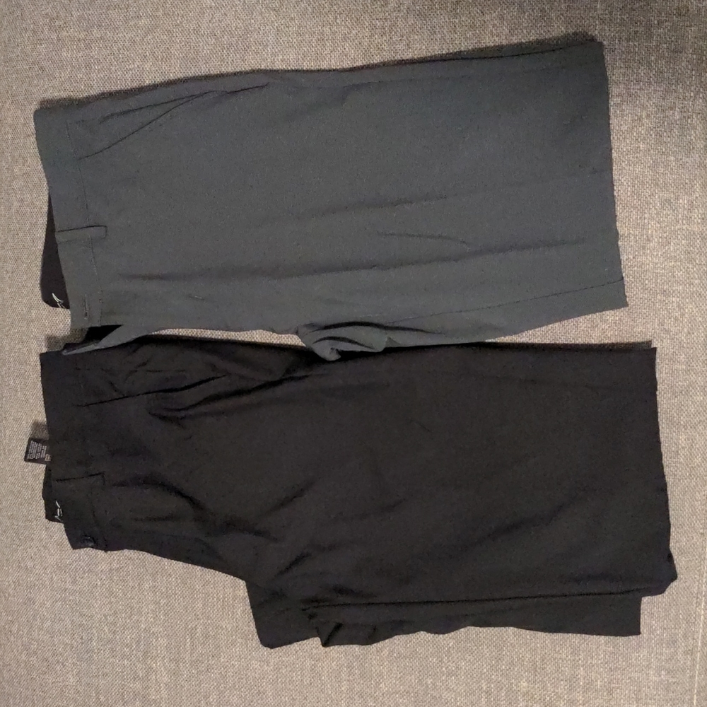 LOT OF TWO Greg Norman Slim-Fit Golf Pants 32x32